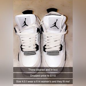 Military black retro 4s air Jordan’s